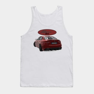 ALFA ROMEO Giulia Rosso Back Tank Top